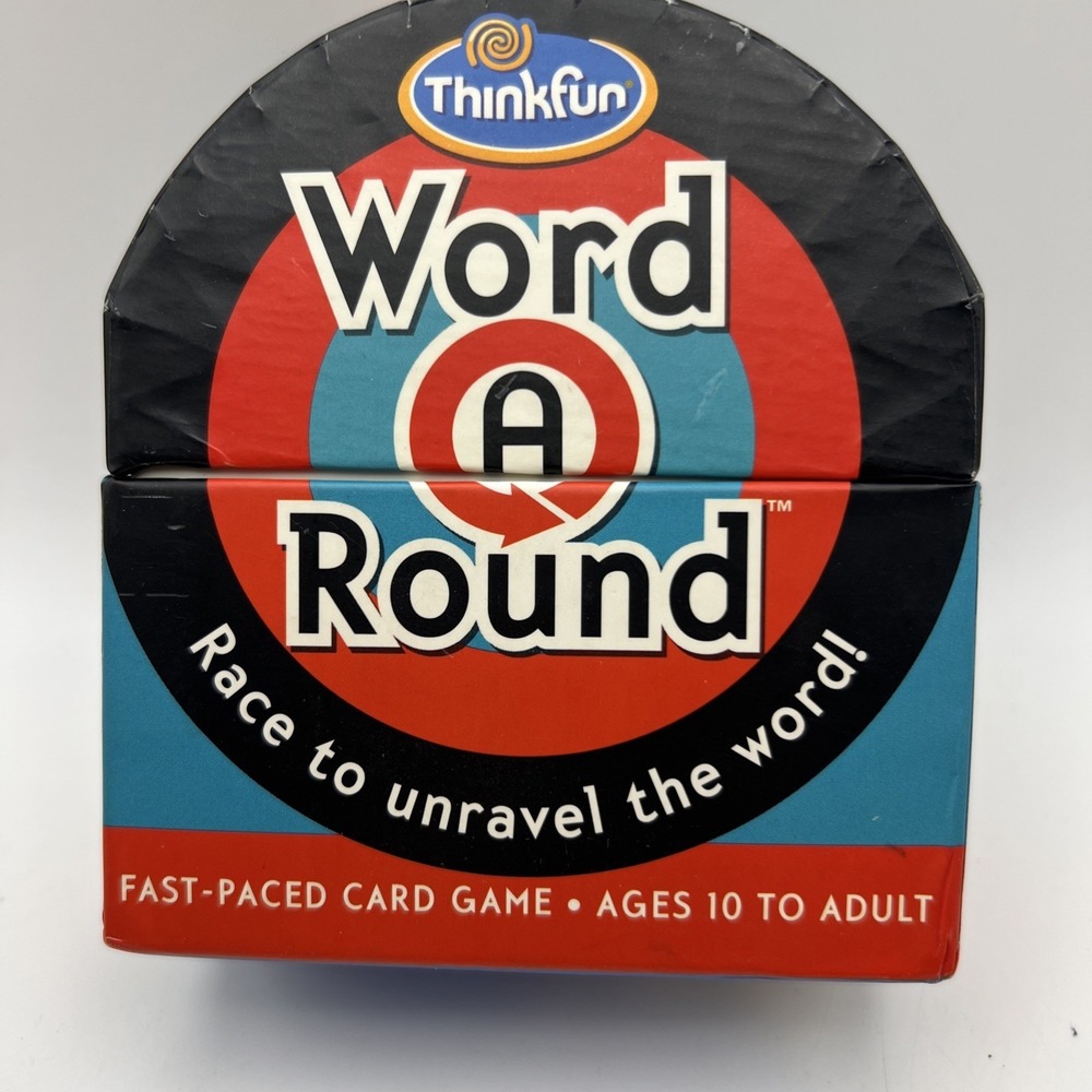 Word A Round: Race To Unravel The Word! Fast-Paced Card Game - Thinkfun 2012